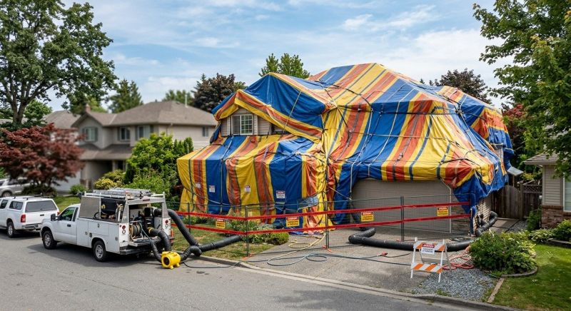 Tent Fumigation in Katy, TX